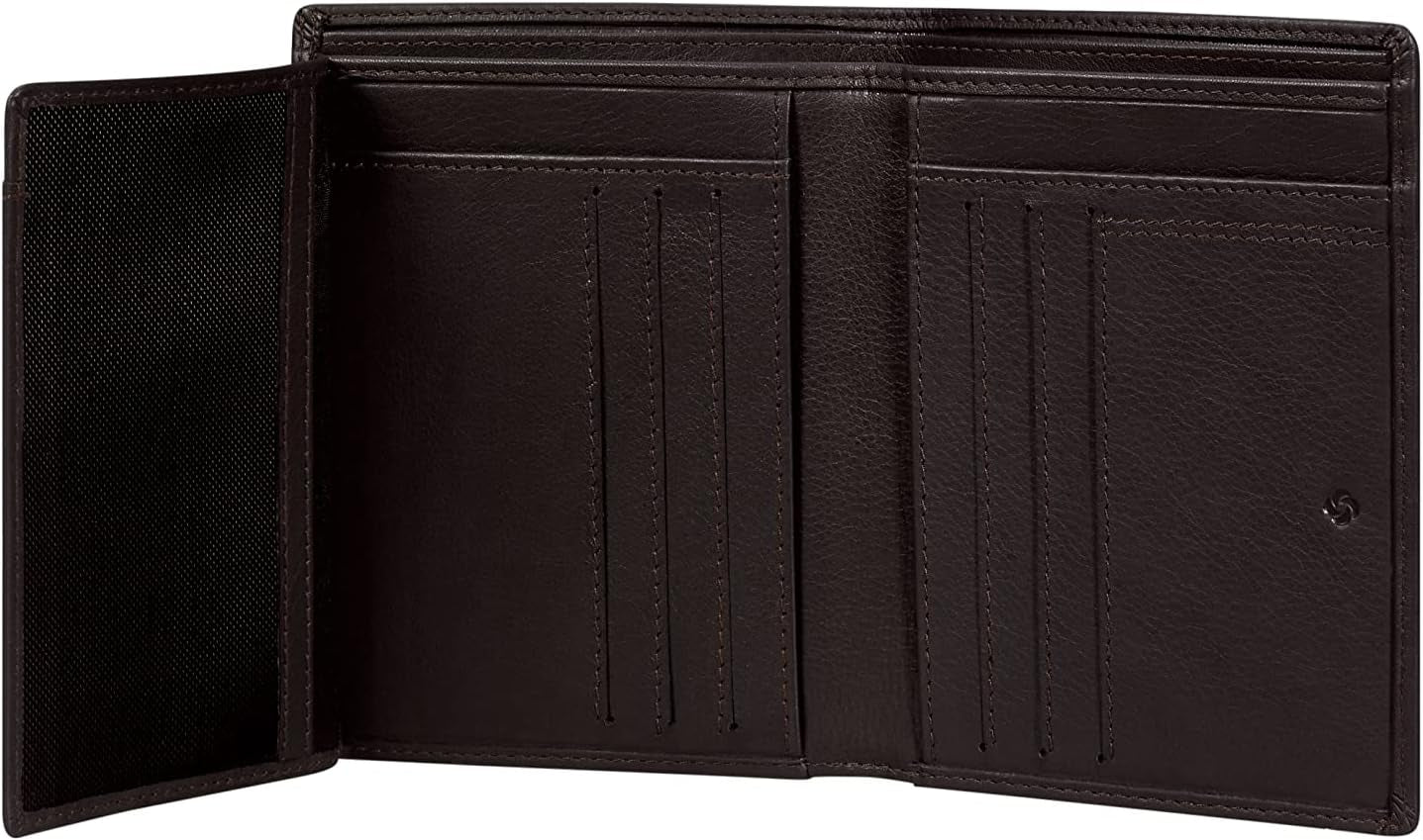 Samsonite Attack 2 SLG - Portafoglio, 12,5 cm, marrone (Ebony Brown) Portafoglio da uomo Naty Shop