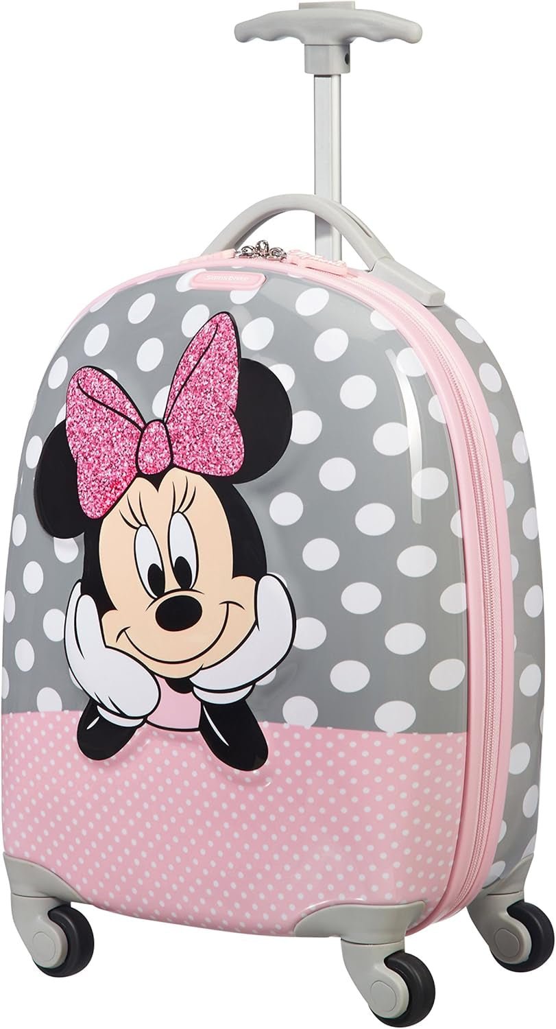 Samsonite Disney Ultimate 2.0 - Valigia Spinner S per bambini Valigie e attrezzature da viaggio Naty Shop (Multicolore) Minnie Glitter Spinner Xs (46 Cm - 20,5 L)