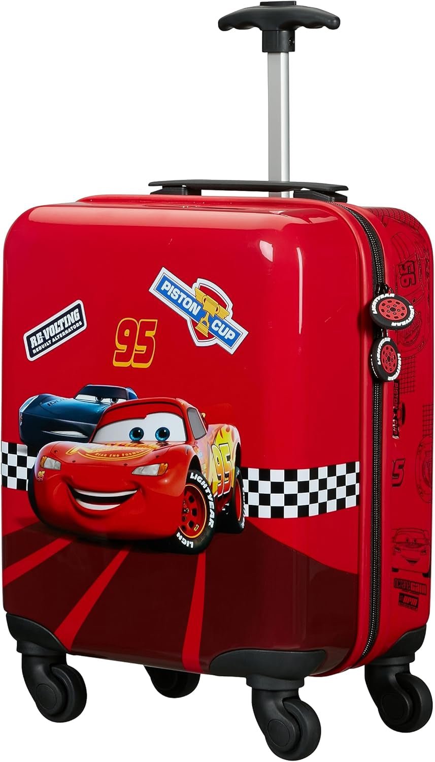 Samsonite Disney Ultimate 2.0 - Valigia Spinner S per bambini Bagagli e attrezzatura da viaggio Naty Shop (Multicolore) Cars Spinner Xs (45 Cm - 23,5 L)