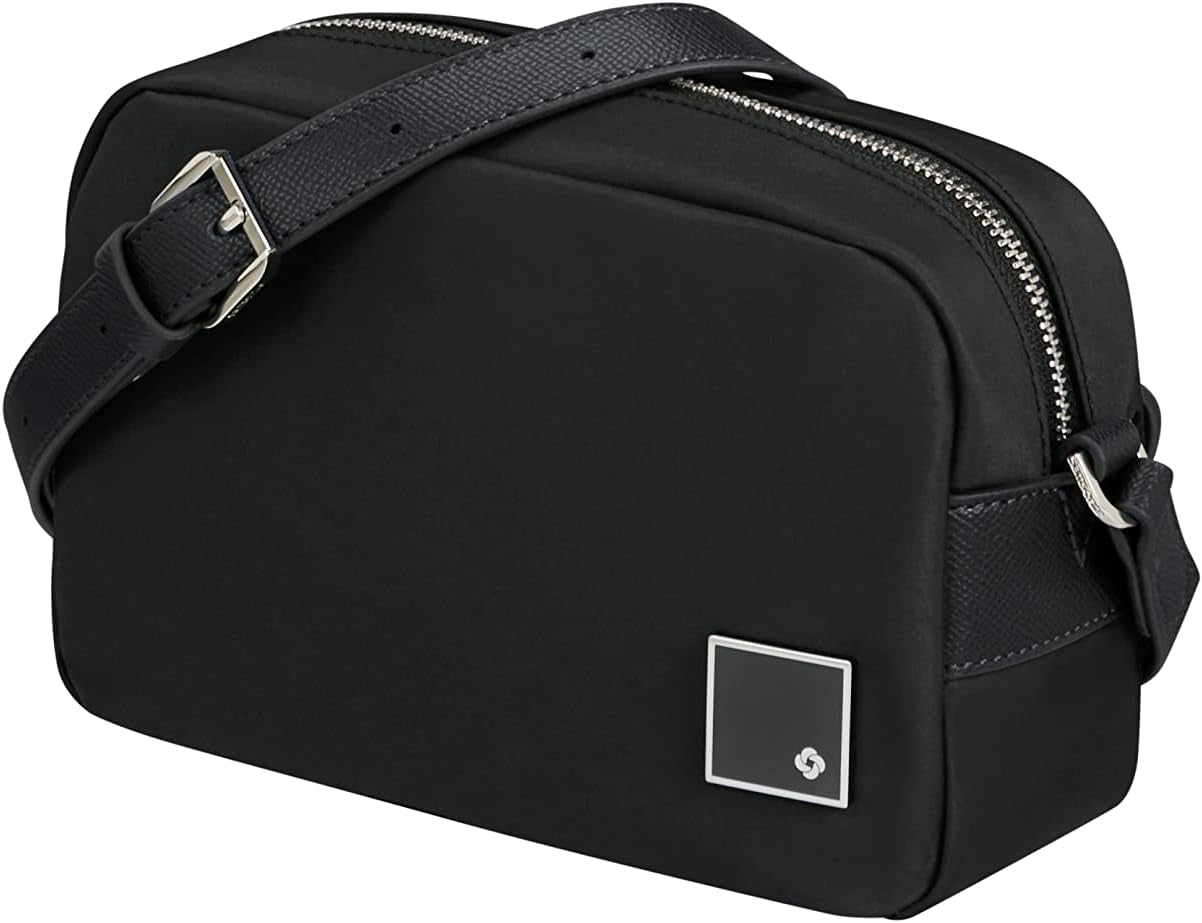 Samsonite Essentially Karissa - Borsa a tracolla Donna Borse Naty Shop Nero (black)