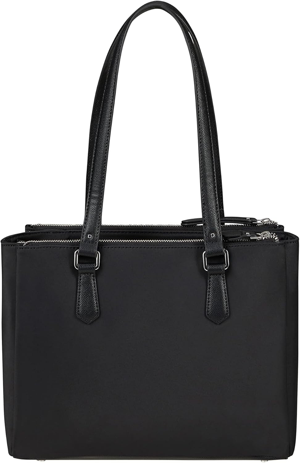 Samsonite Essentially Karissa - Borsa a tracolla con 3 scomparti, 34 cm, nero (black) Borse da donna Naty Shop