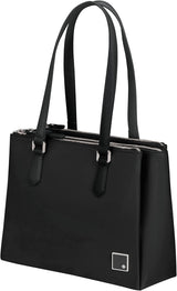 Samsonite Essentially Karissa - Borsa a tracolla con 3 scomparti, 34 cm, nero (nero) Borse Donna Naty Shop Nero (nero)