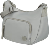 Samsonite Essentially Karissa - Borsa a tracolla M, 36 cm, nero (Black) Borse Donna Naty Shop Grigio (Dove Grey) Borsa a tracolla S