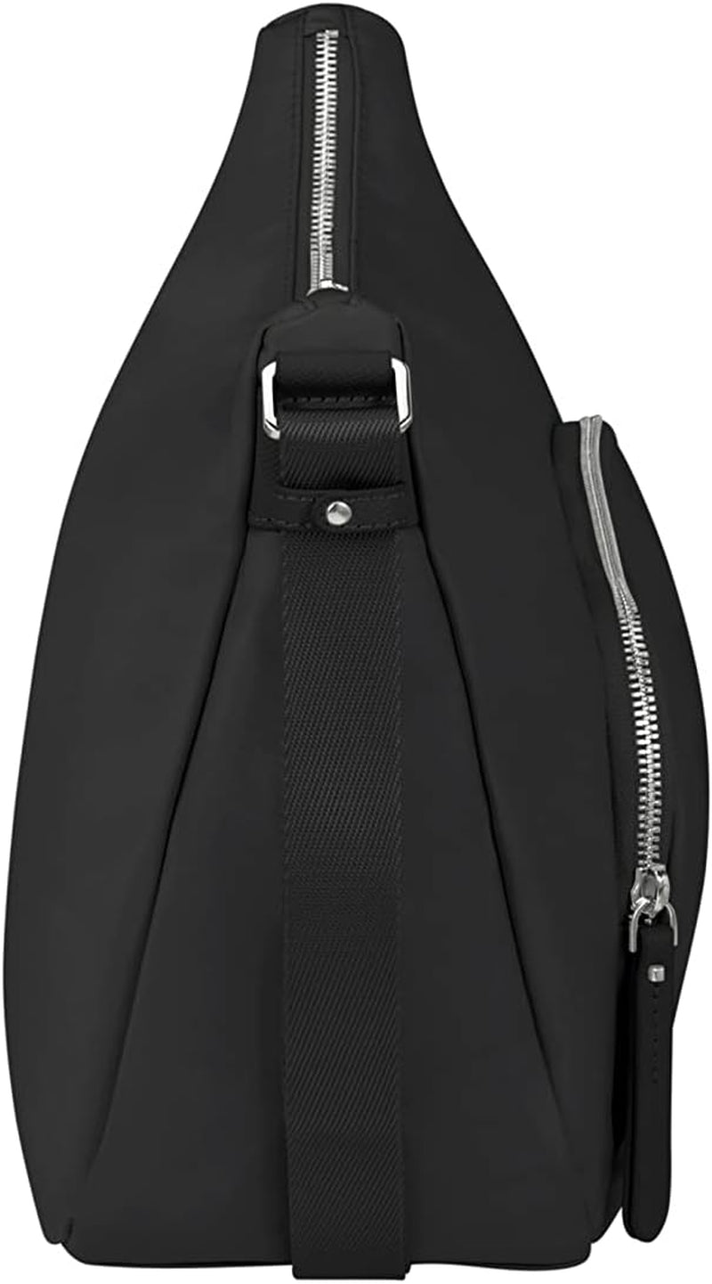 Samsonite Essentially Karissa - Borsa a tracolla M, 36 cm, nero (Black) Borse da donna Naty Shop