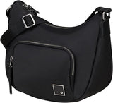 Samsonite Essentially Karissa - Borsa a tracolla M, 36 cm, Nero (Nero) Borse da donna Naty Shop Nero (Nero) Borsa a tracolla S