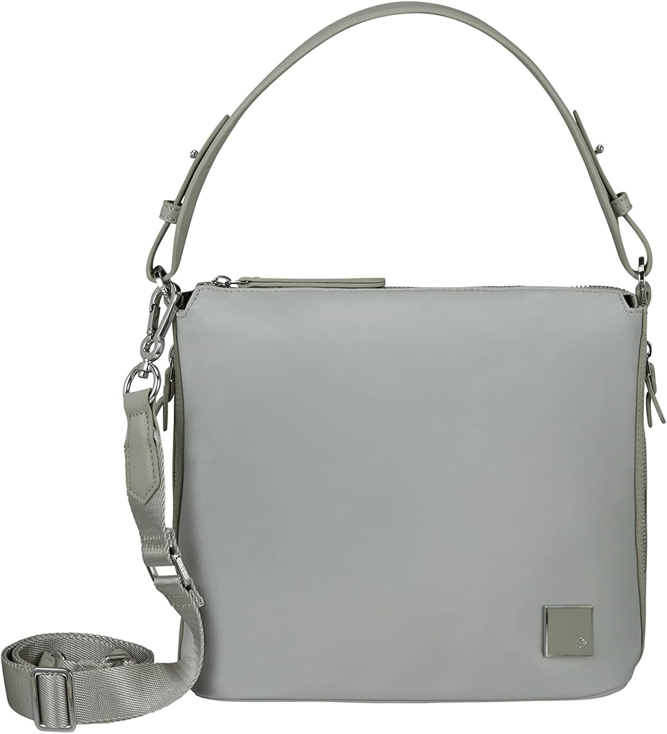 Samsonite Essentially Karissa - Borsa da viaggio S, 27 cm, grigio (Dove Grey) Borse da donna Naty Shop