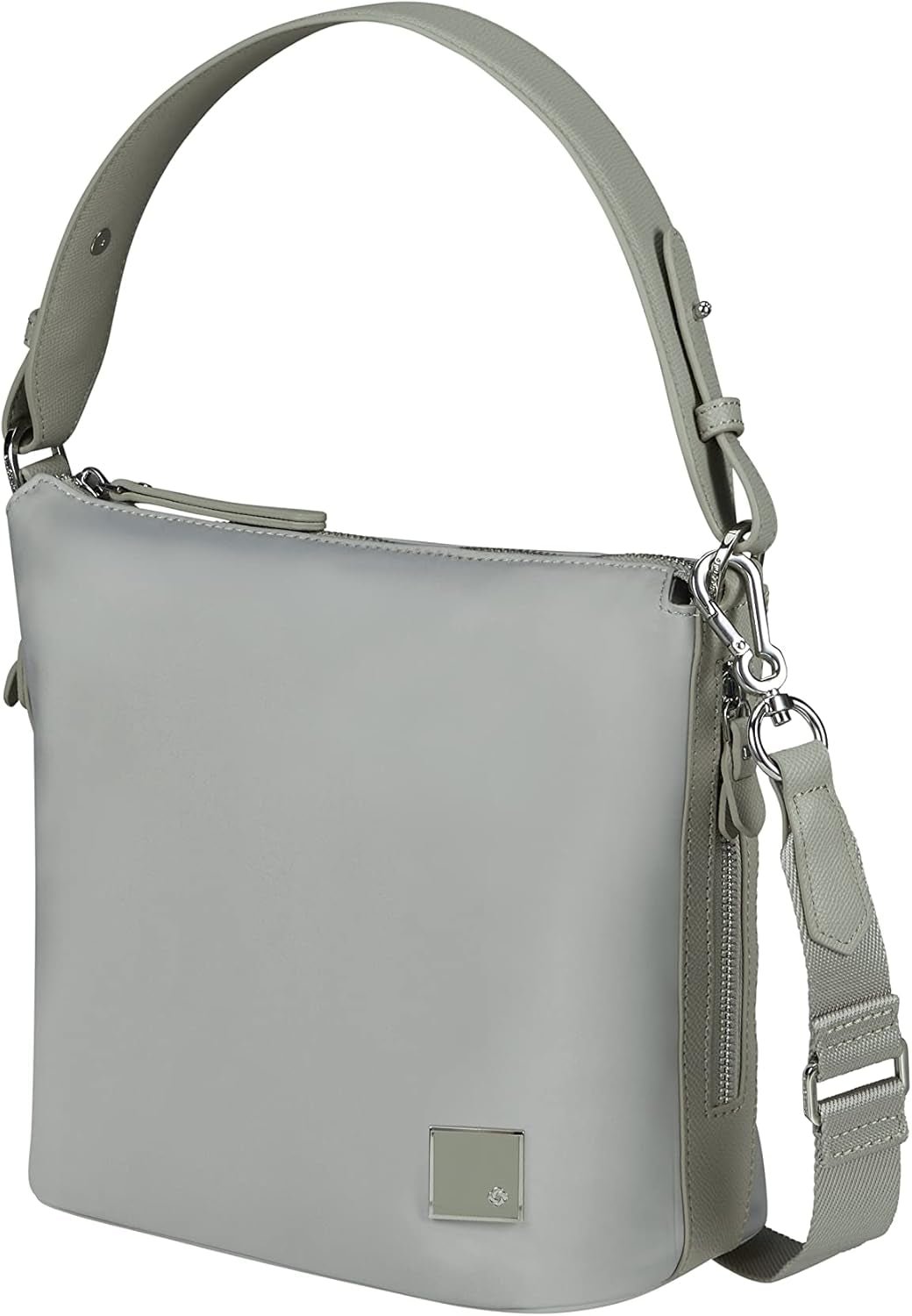 Samsonite Essentially Karissa - Borsa da viaggio S, 27 cm, grigio (Dove Grey) Borse da donna Naty Shop Grigio (Dove Grey)