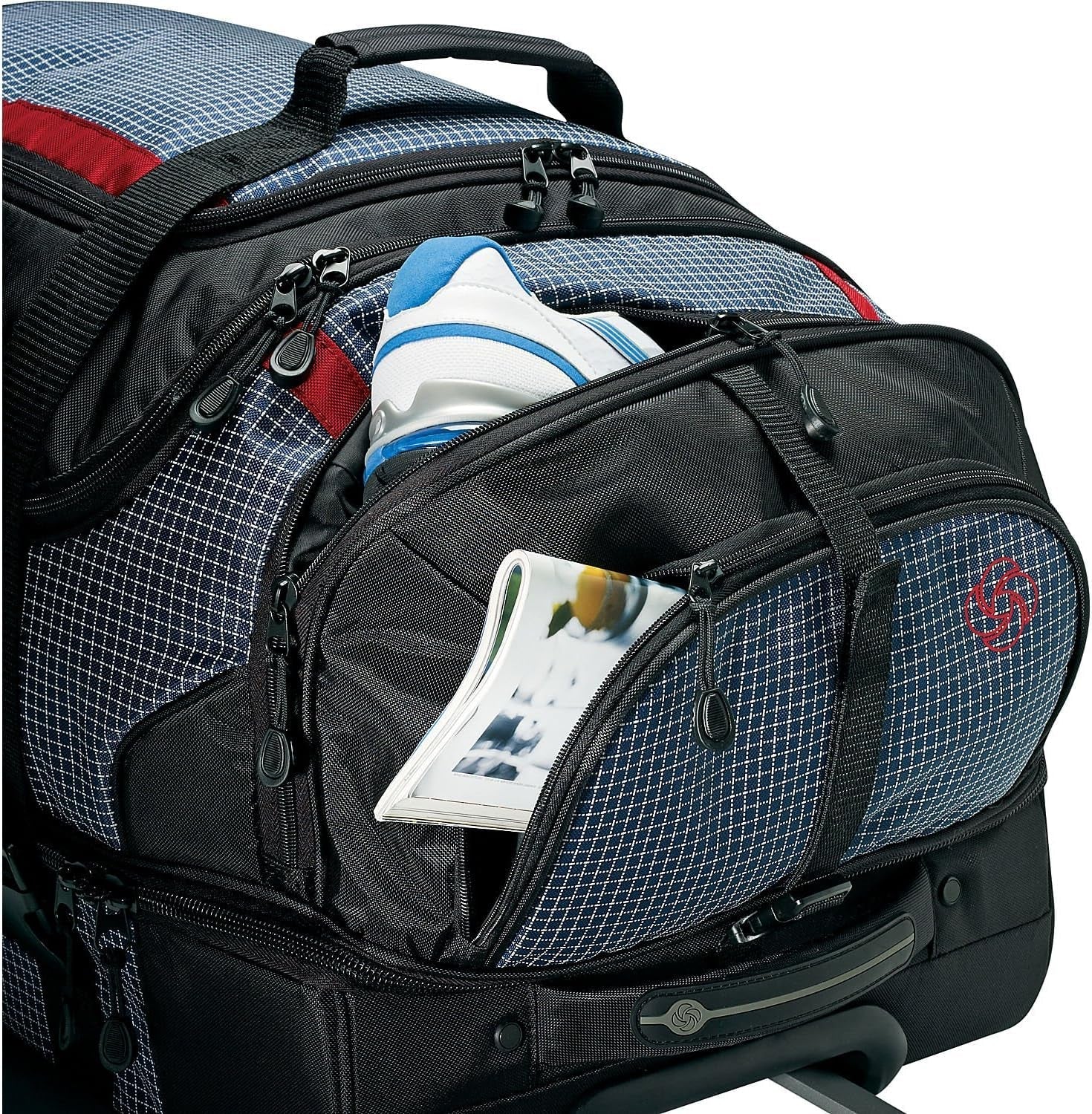Samsonite Borsa da viaggio Ripstop con ruote, Blu (Blue) - 46243 Bagagli e attrezzatura da viaggio Naty Shop