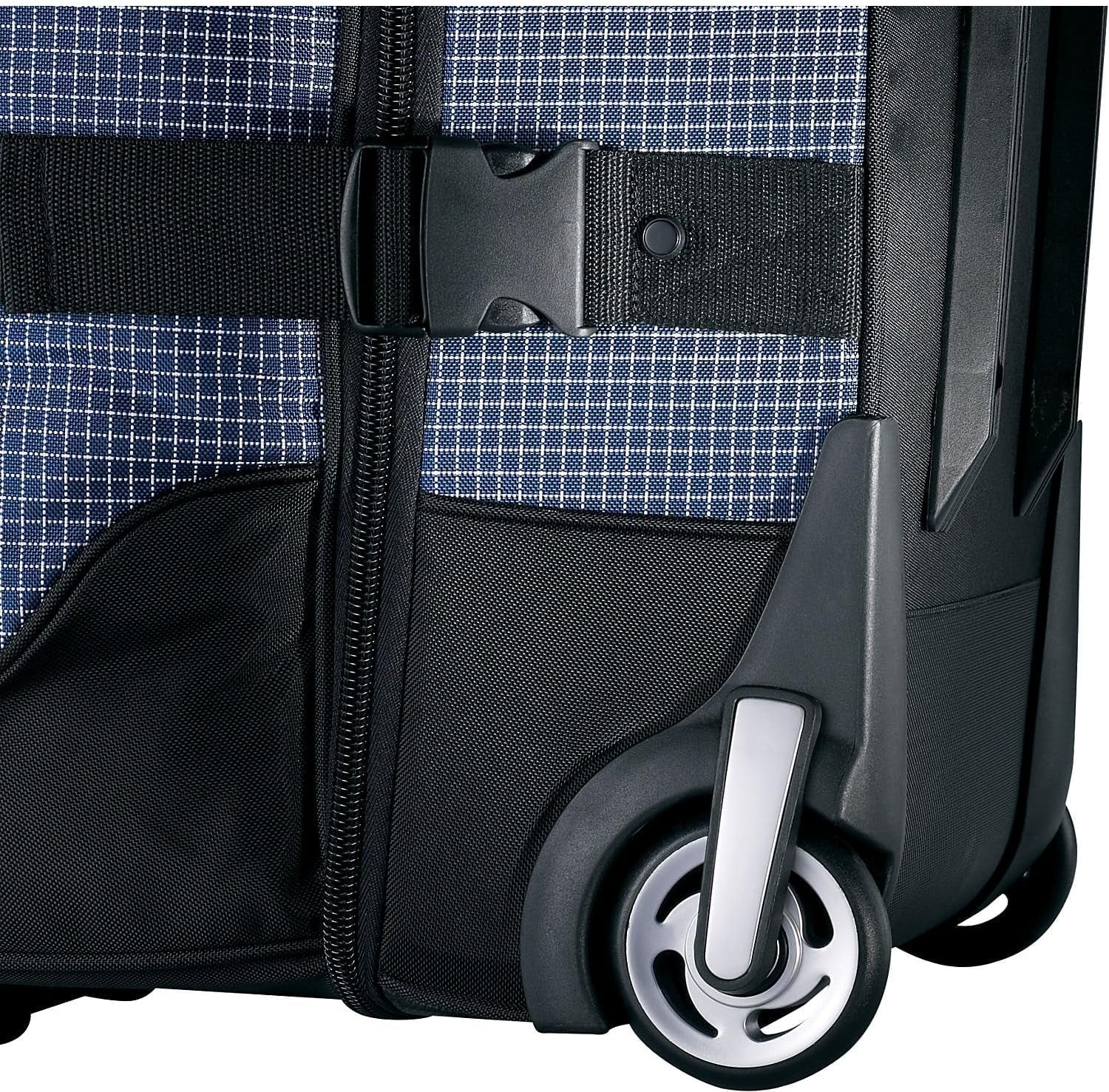 Samsonite Borsa da viaggio Ripstop con ruote, Blu (Blue) - 46243 Bagagli e attrezzatura da viaggio Naty Shop
