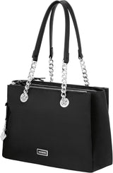 Samsonite Ladies Karissa 2.0 - Borsa a tracolla Bagagli - Borsa a tracolla (confezione da 1) Borse da donna Naty Shop Nero (Eco Black) 34