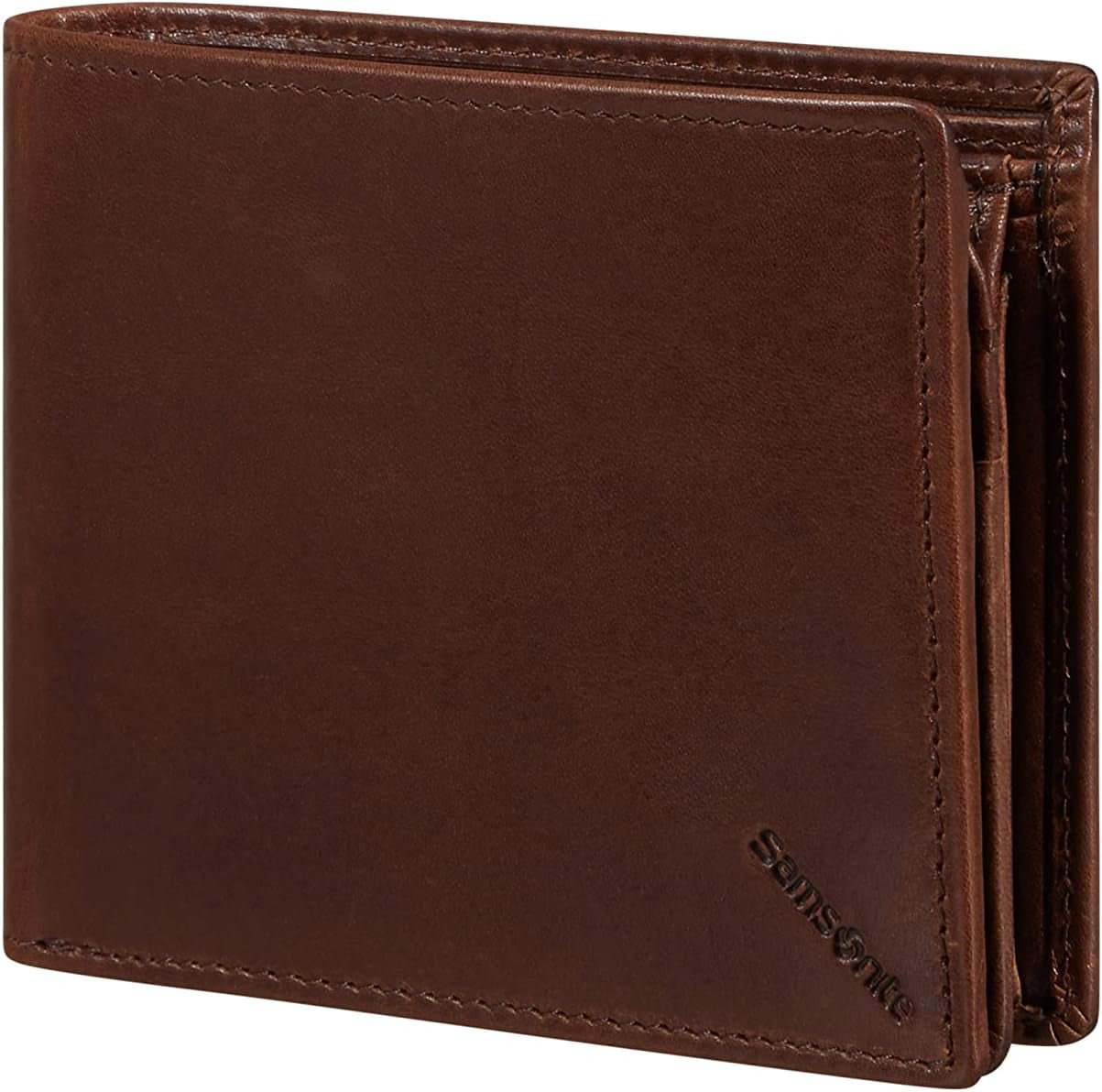 Samsonite Veggy SLG - Portafoglio, 10,5 cm, marrone (marrone scuro) Portafoglio da uomo Naty Shop Titolo predefinito