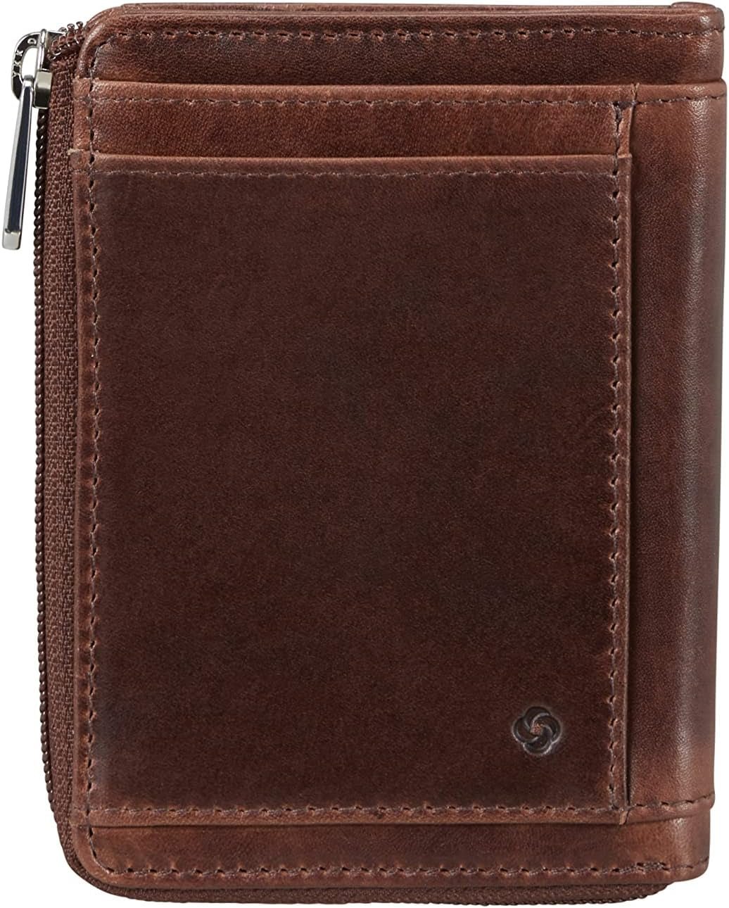 Samsonite Veggy SLG - Portafoglio, 10,8 cm, marrone (marrone scuro) Portafoglio da uomo Naty Shop