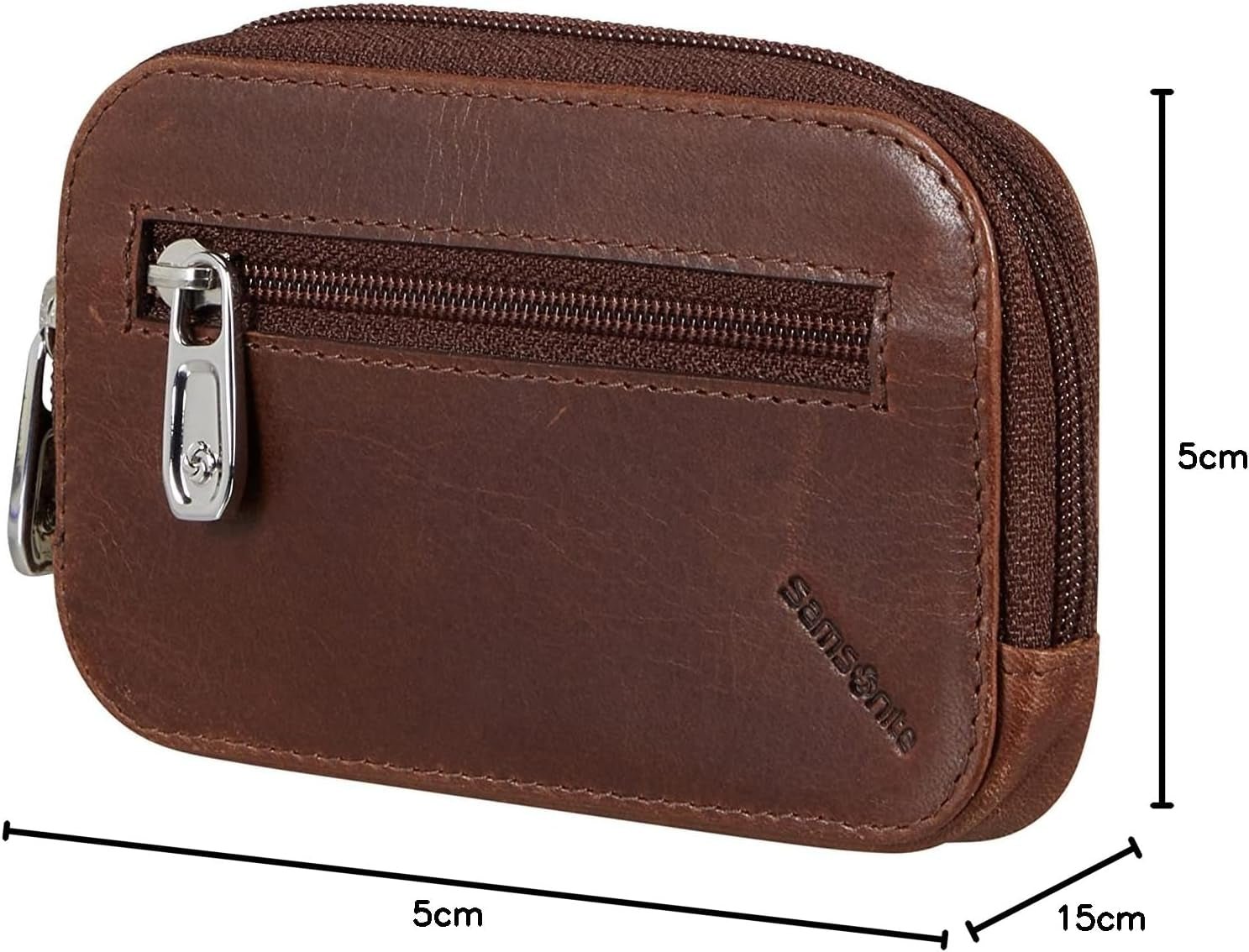 Samsonite Veggy SLG - Portafoglio, 11,6 cm, marrone (marrone scuro) Portafoglio da uomo Naty Shop