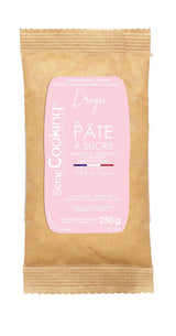 ScrapCooking - Pâte Ã Sucre Vert Sauge 250g - Colorant d'Origine Naturelle - Sans Gluten, Sans Huile de Palme - Pour Gâteaux, Pâtisseries Anniversaire - Vert Pastel - Fabrikie en France - 7621 Pasta di zucchero Naty Shop Rosa pastello