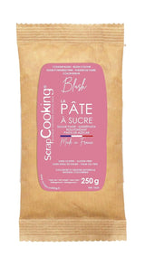 ScrapCooking - Pâte Ã Sucre Vert Sauge 250g - Colorante d'Origine Naturelle - Sans Gluten, Sans Huile de Palme - Pour Gâteaux, Pâtisseries Anniversaire - Vert Pastel - Fabrikie en France - 7621 Pasta di zucchero Naty Shop Pink blush
