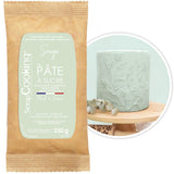 ScrapCooking - Pâte Ã Sucre Vert Sauge 250g - Colourant d'Origine Naturelle - Sans Gluten, Sans Huile de Palme - Pour Gâteaux, Pâtisseries Anniversaire - Vert Pastel - Fabrikie en France - 7621 Pasta di zucchero Naty Shop rosa pastello nudo
