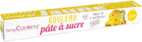 ScrapCooking - Rotolo di fondente rosa â'¬ 36 cm - Fondente nero arrotolato 430 g - Cake topper decorazione fondente topper per torte, dolci, compleanni, feste - Rosa - 7264 Naty Shop Pasta di zucchero gialla