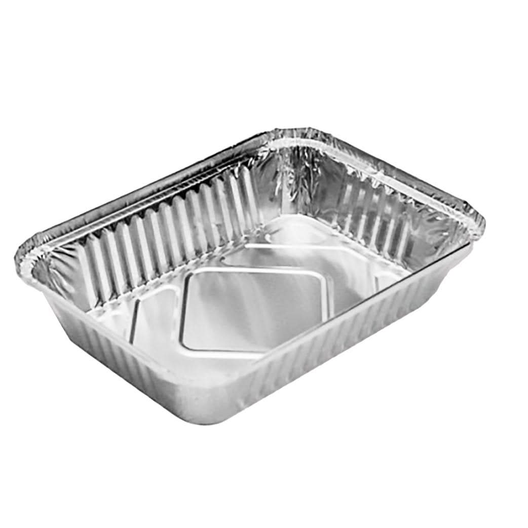 Set 10 casseruole in alluminio da 750 ml, coperchi inclusi Catering Nati Shop