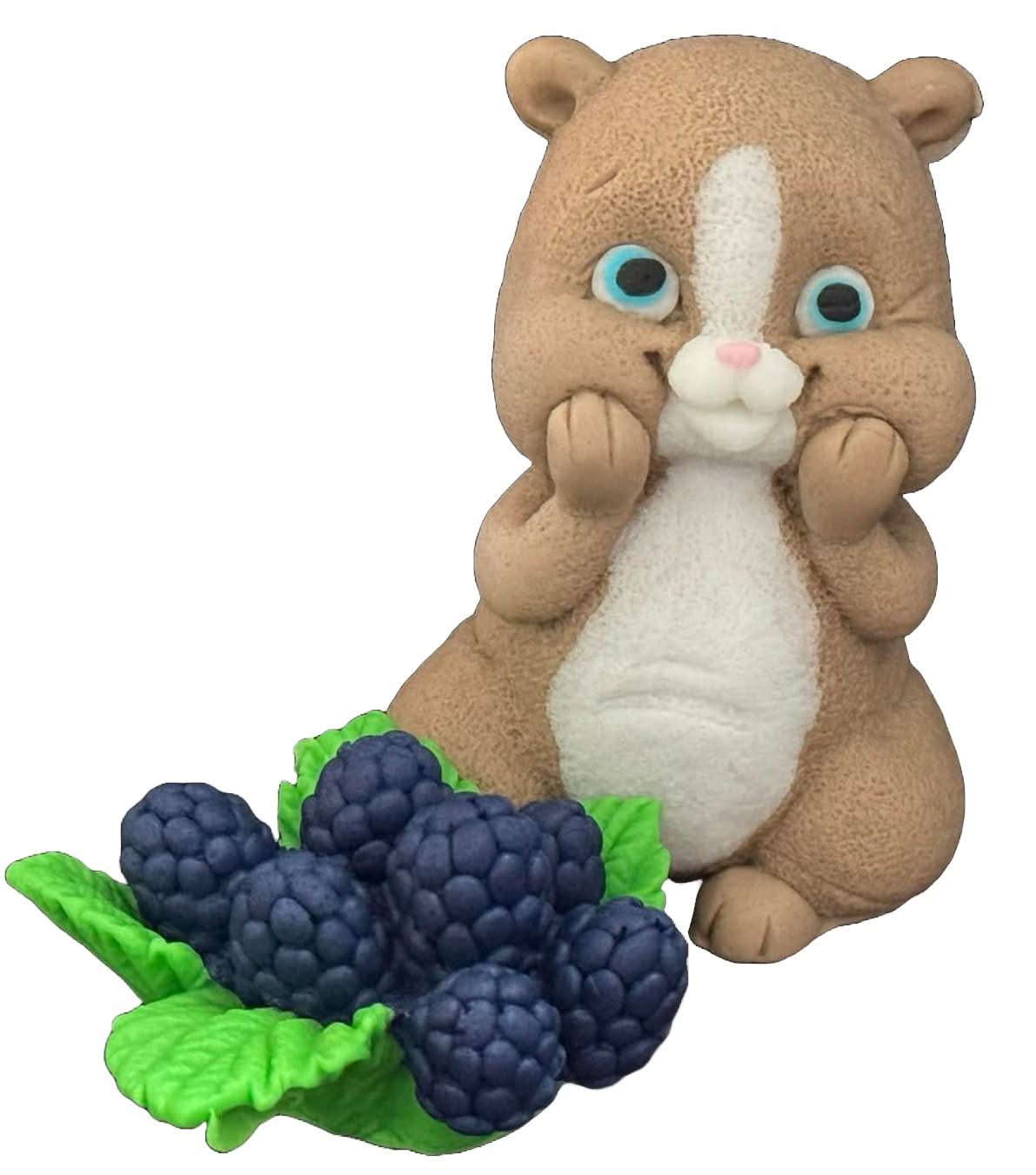 Set di 2 decorazioni di zucchero commestibili, Decorazioni in pasta di zucchero Harciog Nati Shop