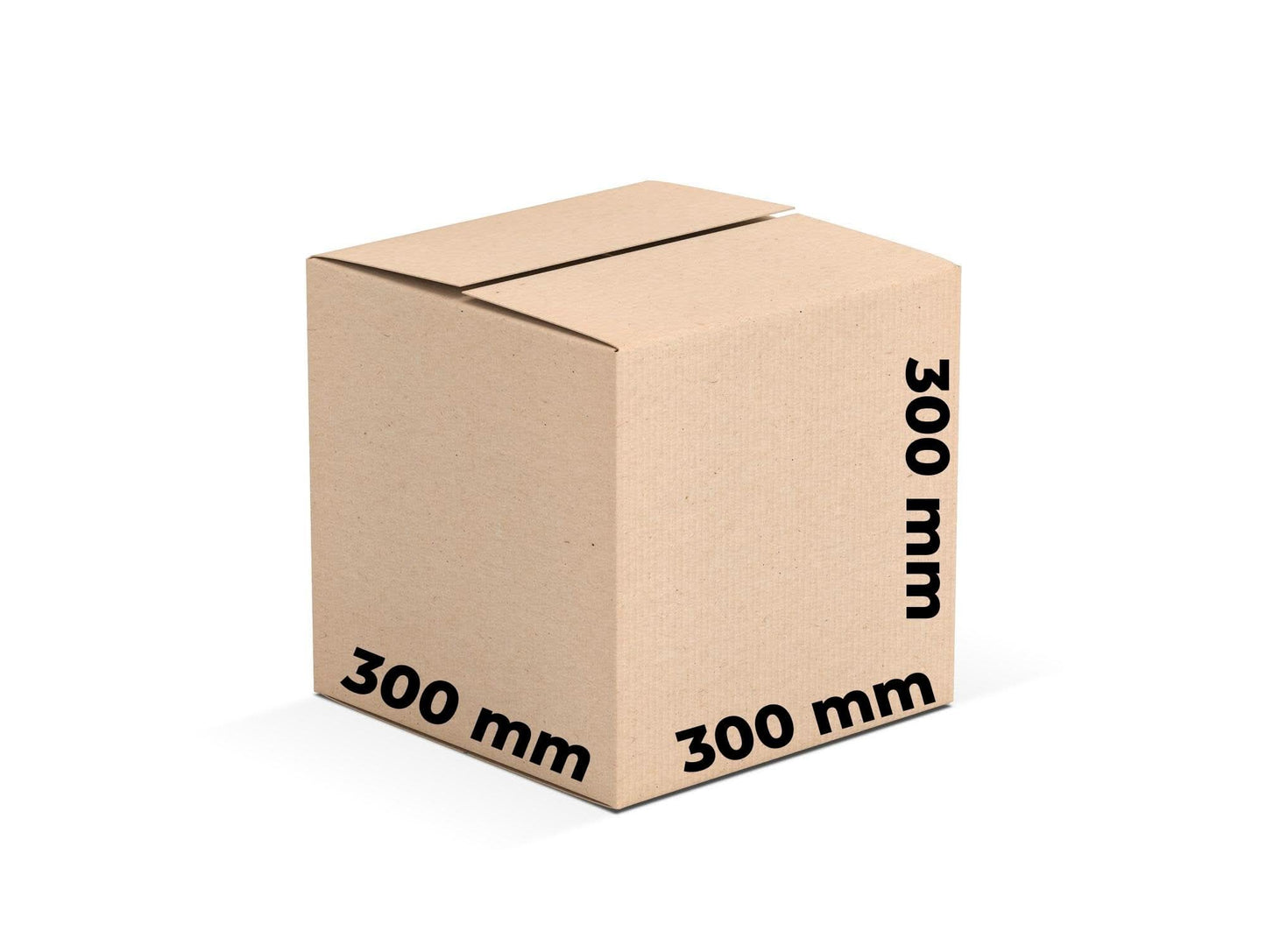 Set 20 scatole di cartone CO3, 300 x 300 x 300 Scatole per imballaggio Nati Shop