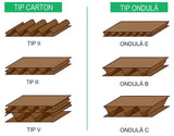 Set 20 scatole di cartone CO5, CB, 220 x 95 x 95 Scatole per imballaggio Nati Shop