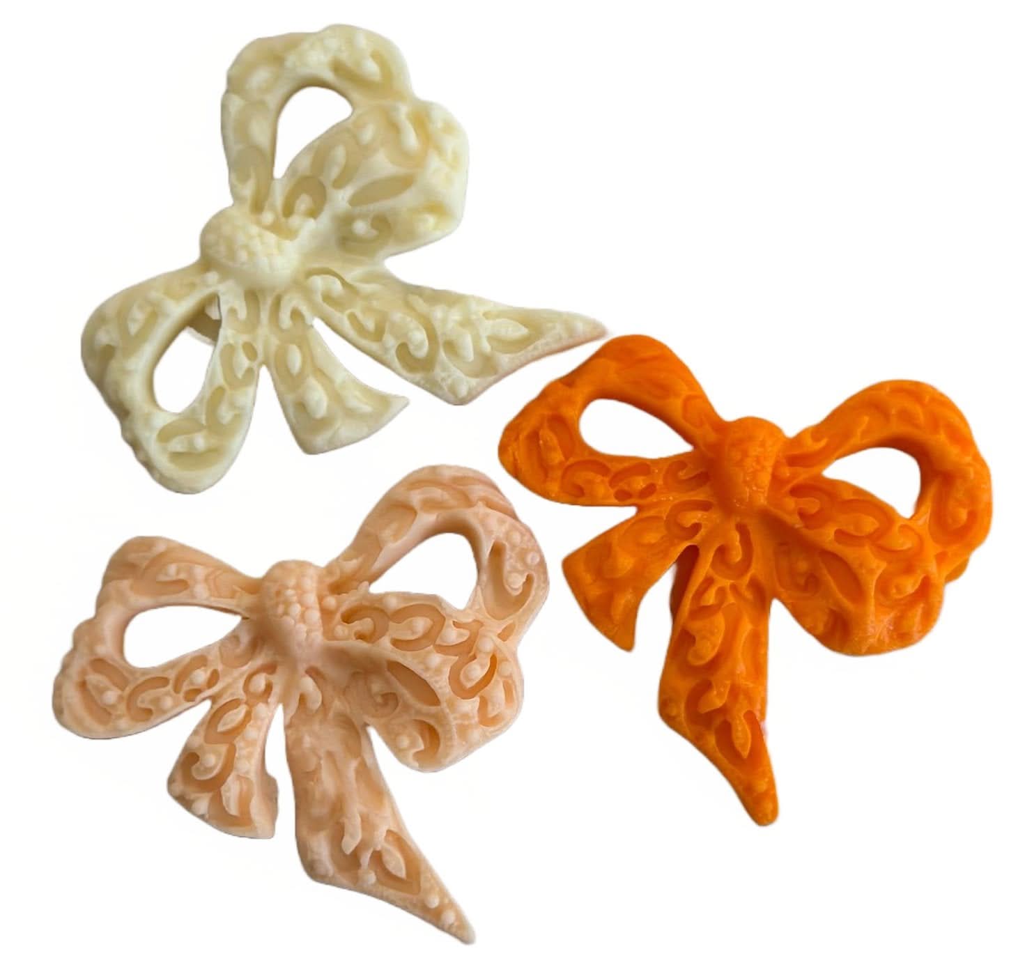 Set di 3 decorazioni di fiocchi di zucchero commestibili di Sugar Paste Nati Shop