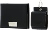 Calvin Klein Jeans Set regalo da uomo Regalo con portafoglio bifold e custodia per AirPods, Nero (Nero), Portafoglio da uomo taglia unica Naty Shop Titolo predefinito