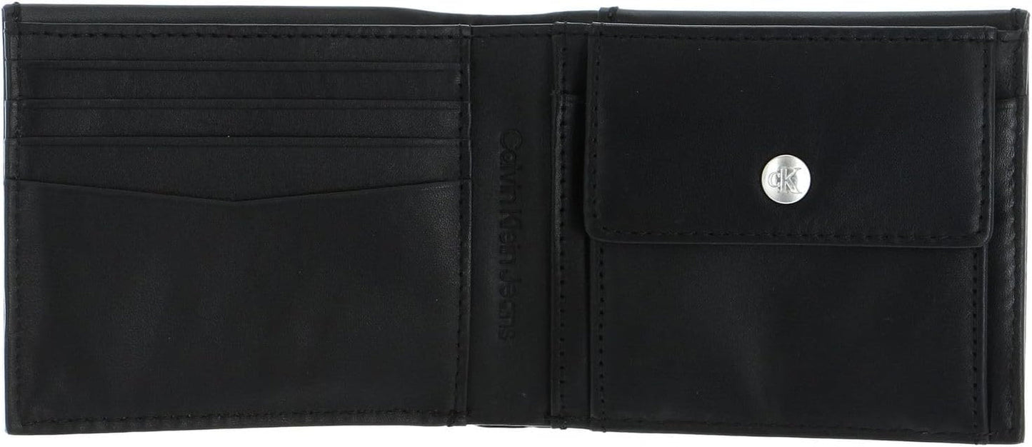 Calvin Klein Jeans Set regalo da uomo Portafoglio bifold e custodia per AirPods, Nero (Black), Portafoglio da uomo taglia unica Naty Shop