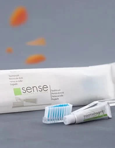 Set dentale Sense hotel, 100 pezzi Naty Shop Hotel Cosmetics