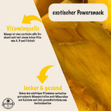 SIVIFOOD mango essiccato 1kg - strisce di mango essiccato frutta secca esotica non solforata senza zuccheri aggiunti naturale naturale vegan ricco di vitamine mango essiccato snack di frutta vitaminizzata 1000g Prodotti disidratati Naty Shop