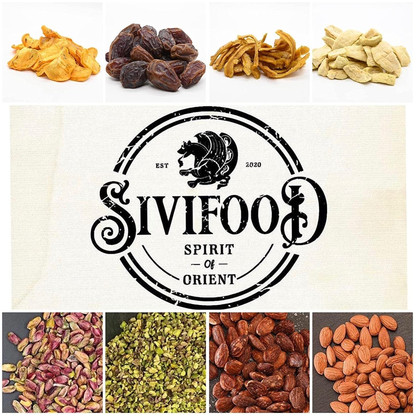 SIVIFOOD uva sultanina jumbo 300g - uva sultanina nera grande e deliziosa di alta qualità uva fruttata dolce essiccata naturalmente non solforata non zuccherata senza olio senza additivi Kishmish Prodotti disidratati Naty Shop