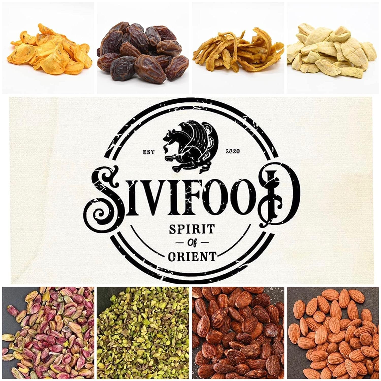 SIVIFOOD uva sultanina jumbo 300g - uva sultanina nera grande e deliziosa di alta qualità uva fruttata dolce essiccata naturalmente non solforata non zuccherata senza olio senza additivi Kishmish Prodotti disidratati Naty Shop