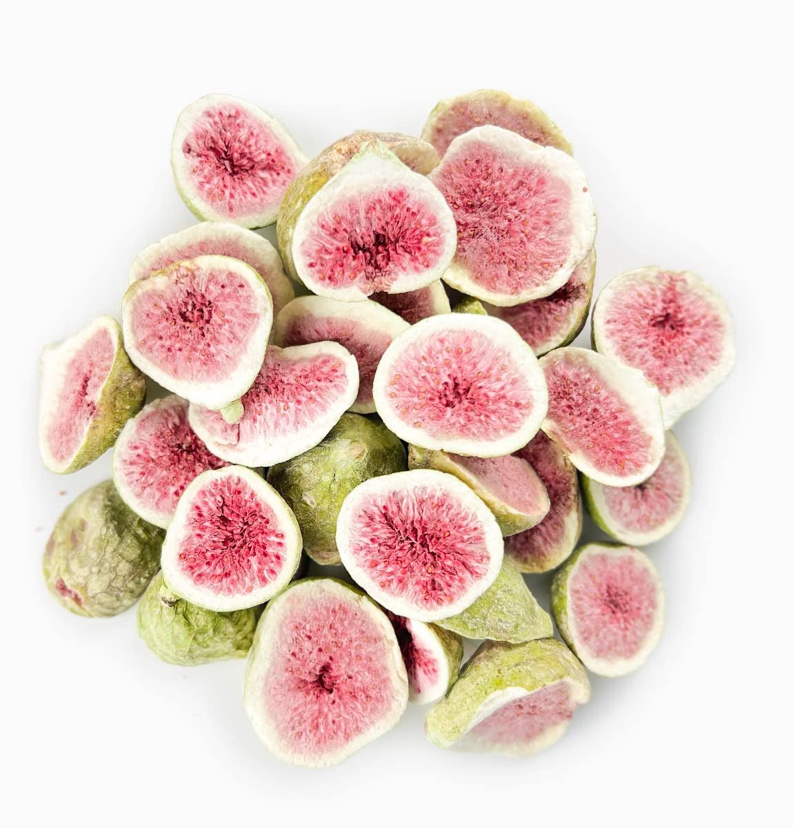 Fichi liofilizzati BRIX | Fichi secchi al naturale 95 g | Great Taste Award per la frutta secca, essiccata | Prodotti disidratati Naty Shop, senza OGM, senza glutine, vegani e con vitamine trattenute