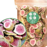 Fichi liofilizzati Fichi secchi 100% naturali | Senza zuccheri aggiunti Dolci liofilizzati salutari | Frutta liofilizzata Fichi liofilizzati | ZingyZoo (100g) Naty Shop prodotti disidratati 300G