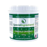 Ingredienti Speciali Crackle Crystals Crackle 500g La massima qualità, non OGM, ideale per torte, dolci e gelati Naty Shop Pasta di Zucchero 100G