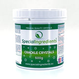Ingredienti speciali Crackle Crystals Crackle 500g La massima qualità, non OGM, ideale per torte, dolci e gelati Naty Shop Pasta di zucchero 500G (1 confezione)