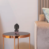 Statuetta Baby Buddha Toga rosa - Statuetta ispiratrice e allegra - Talismano positivo Concentrazione - Idea regalo carina e spirituale - H 7 cm - Zen'Light Statue e sculture Naty Shop