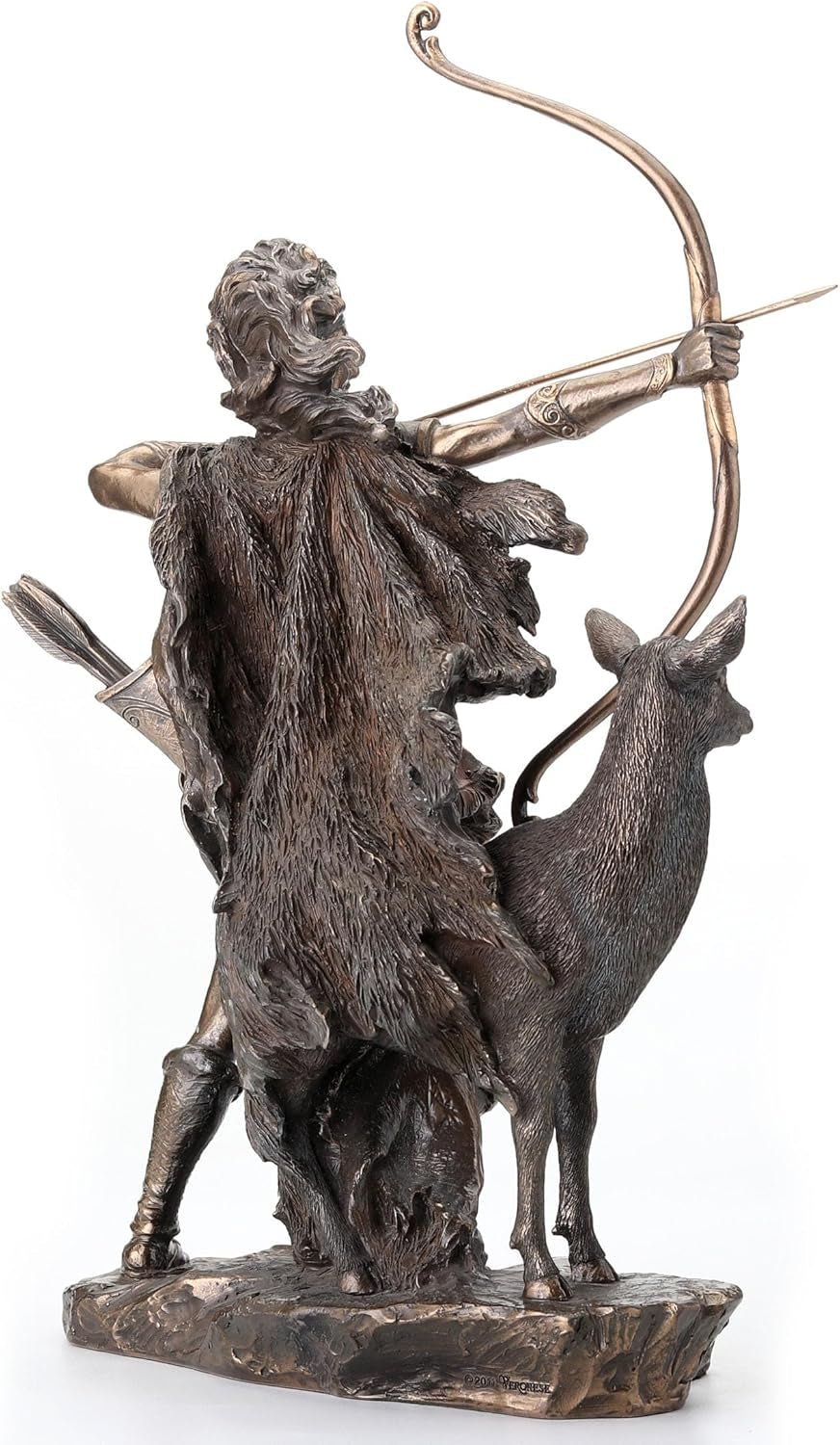 Statua in bronzo della dea della caccia e delle selvagge Naty Shop statuette e sculture