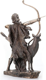 Statua in bronzo della dea della caccia e delle selvagge Naty Shop statuette e sculture