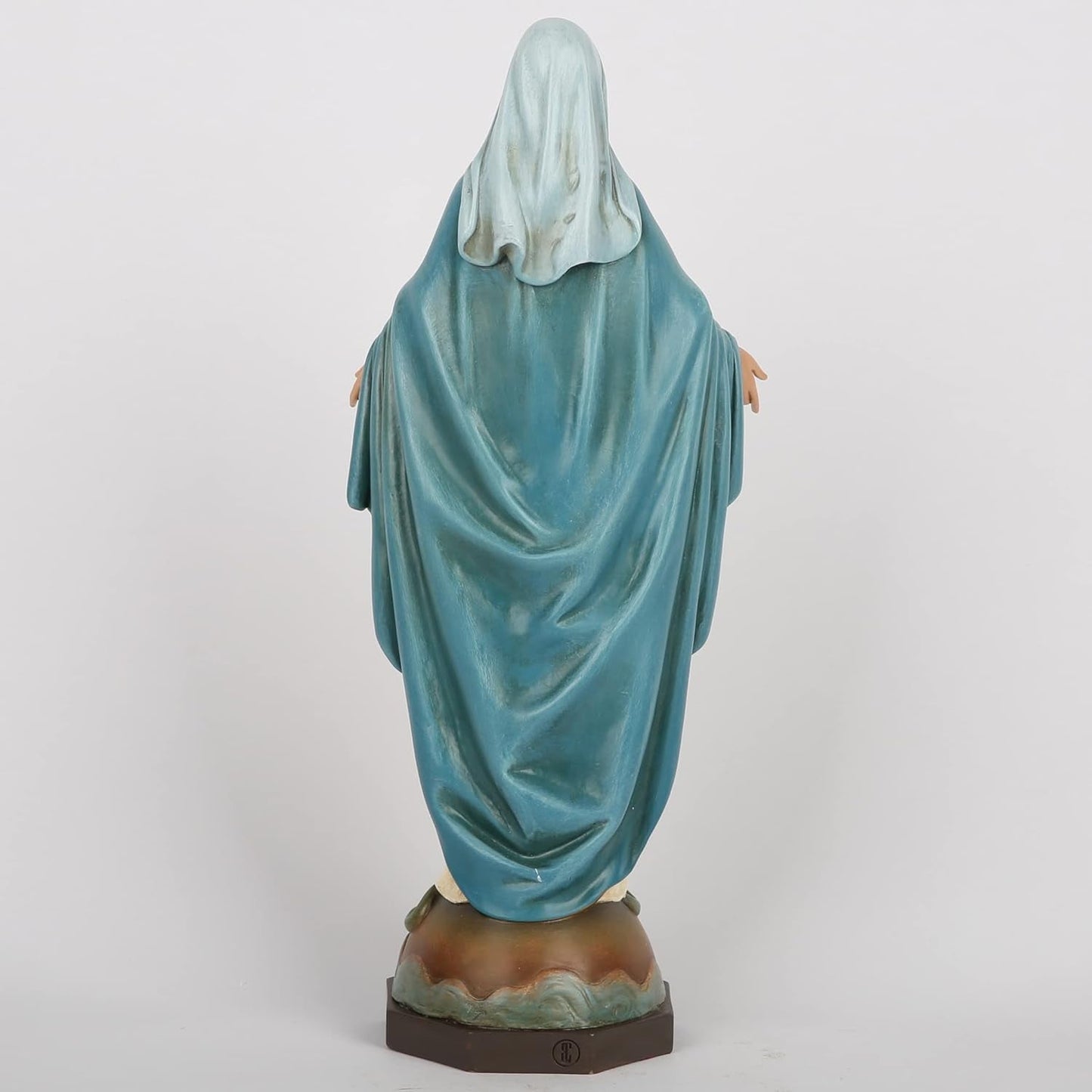 BC Cattolica Statua di Nostra Signora delle Grazie Vergine Maria Figura sull'altare Regalo religioso per madre cattolica Decorazioni per la casa Altezza 34,3 cm Dipinta a mano da Buildclassic (Elegant) Naty Shop Statue e sculture