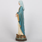 BC Cattolica Statua di Nostra Signora delle Grazie Vergine Maria Figura sull'altare Regalo religioso per madre cattolica Decorazioni per la casa Altezza 34,3 cm Dipinta a mano da Buildclassic (Elegant) Naty Shop Statue e sculture