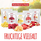 Mix fragole-banane 200g - fragole liofilizzate e banane liofilizzate come goloso snack in busta Prodotti disidratati Naty Shop