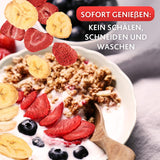 Mix fragole-banane 200g - fragole liofilizzate e banane liofilizzate come goloso snack in busta Prodotti disidratati Naty Shop