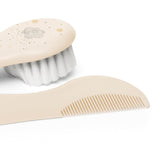 Suavinex 3162385 Pettine con spazzola, bianco Bambini - Bagno e Cura della Pelle Naty Shop