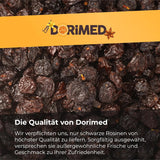 Uva sultanina nera viola 1 kg | Uva secca | Senza semi e senza zucchero | prodotti senza ingegneria genetica | Adatto a vegetariani e vegani | Ideale da abbinare ai prodotti disidratati Naty Shop al cioccolato