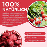 Fragole liofilizzate estive - confezione da 5 - senza zucchero, 100% naturali, deliziosi snack croccanti per bambini e adulti, ideali per cereali e lunch box (55g) Prodotti disidratati Naty Shop