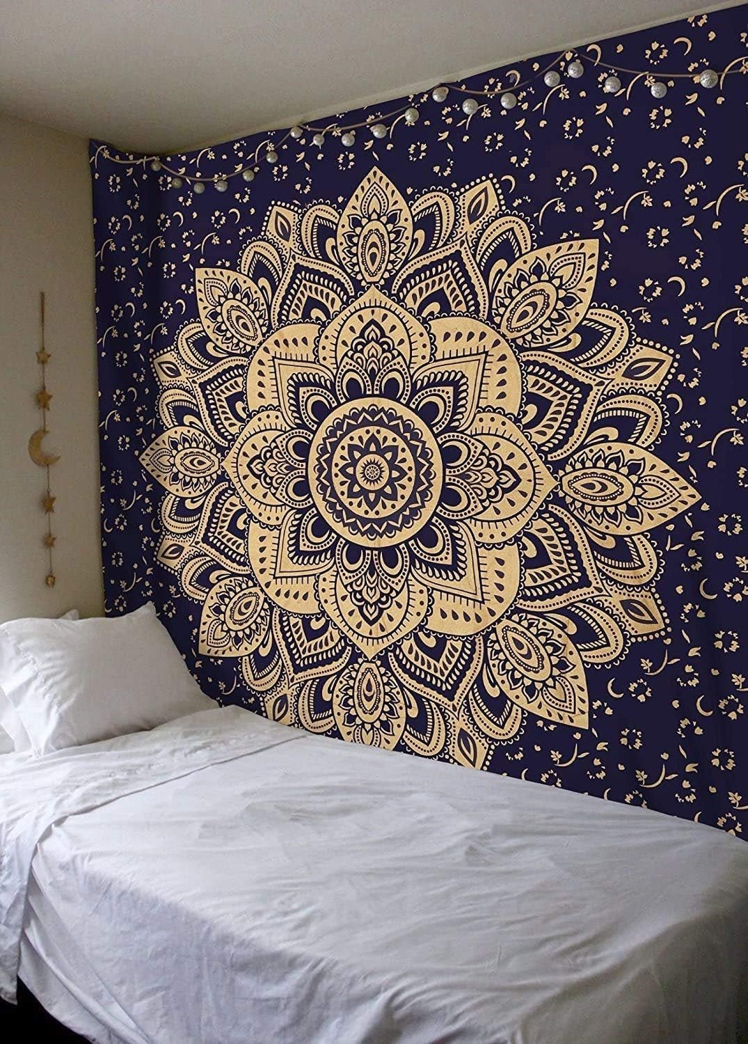 Copriletto arazzo aakriti gallery in cotone mandala Home - Accessori e Decorazioni Naty Shop
