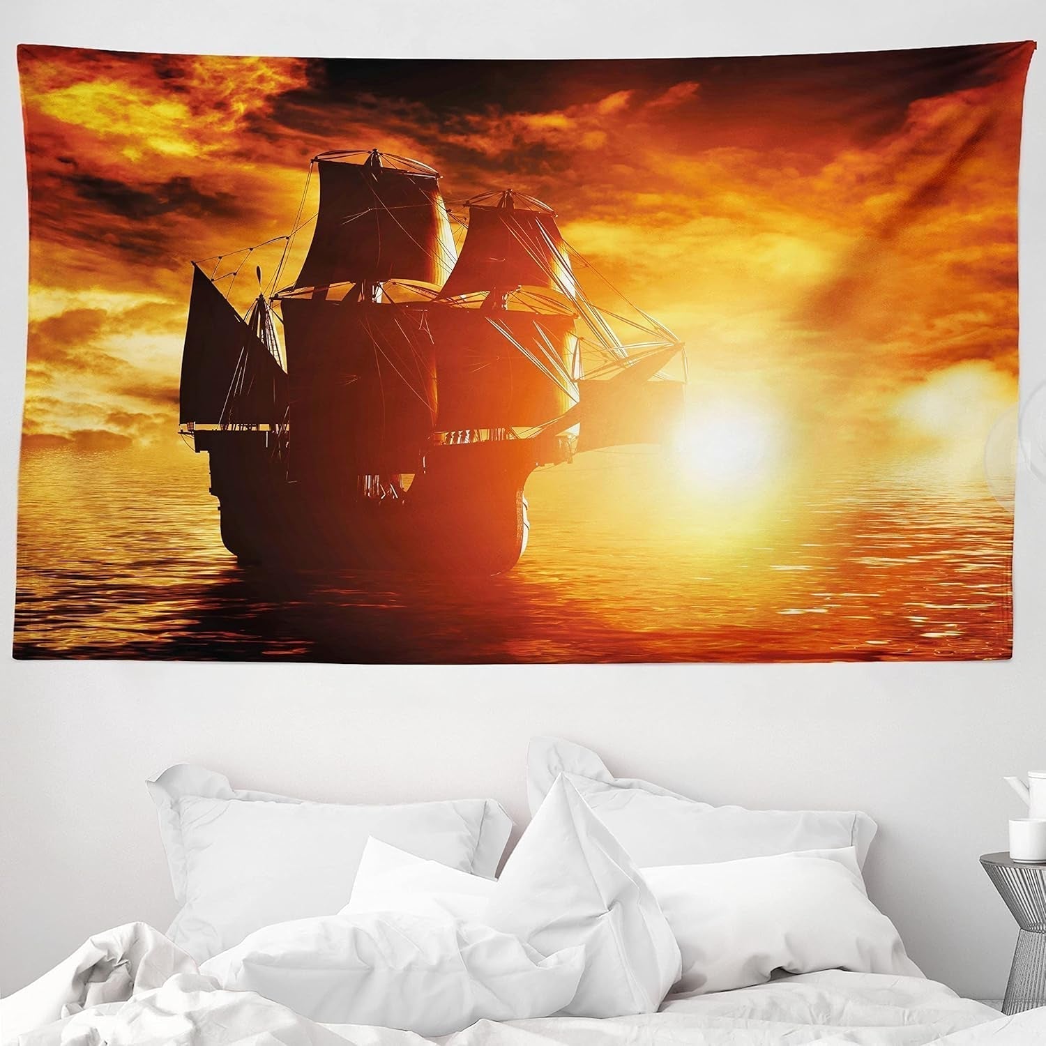 Arazzo abakuhaus Wanderlust mappa degli animali del mondo dei cartoni animati - Naty Shop