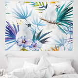 Arazzo abakuhaus Wanderlust mappa degli animali del mondo dei cartoni animati - Naty Shop