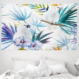 Arazzo abakuhaus Wanderlust mappa degli animali del mondo dei cartoni animati - Naty Shop